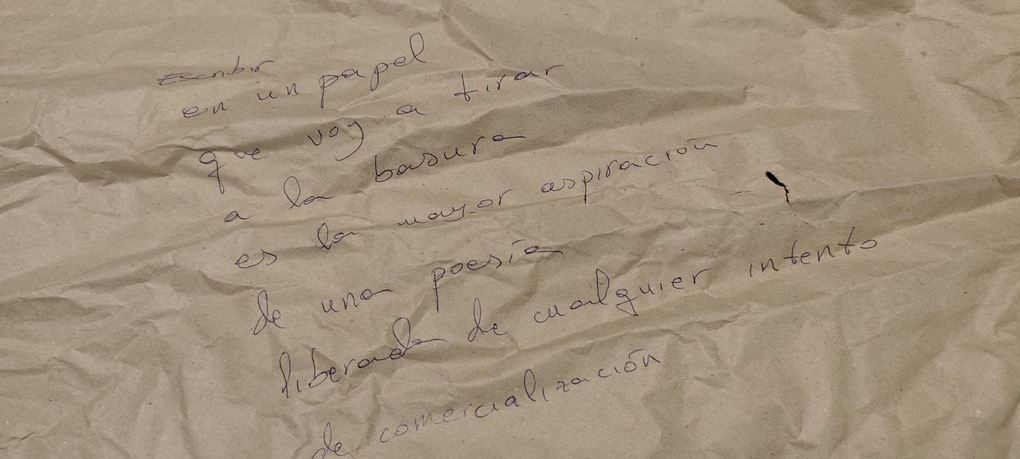 Poemas en la basura